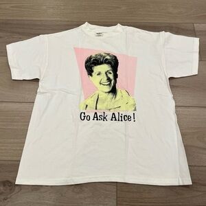 Vintage Brady Bunch Go Ask Alice T-shirt Size XL